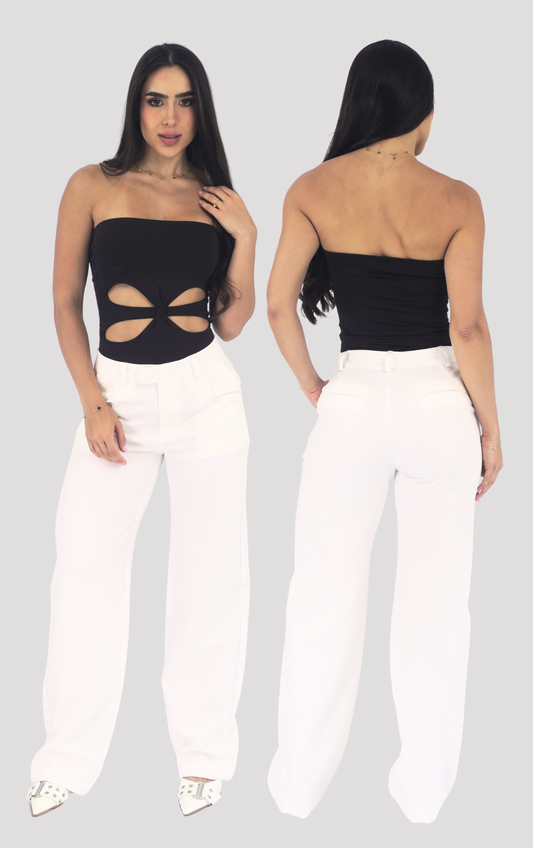 PANTALÓN AURA MARFIL